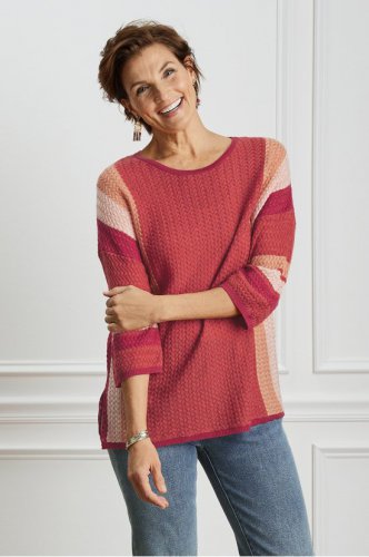 Women Abril Stripe Sweater