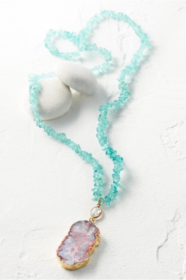 Jasmine Pendant Necklace - Click Image to Close